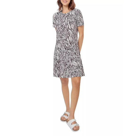 LEOTA Serenity Zebra Print Dress - NWT - Picture 1 of 4